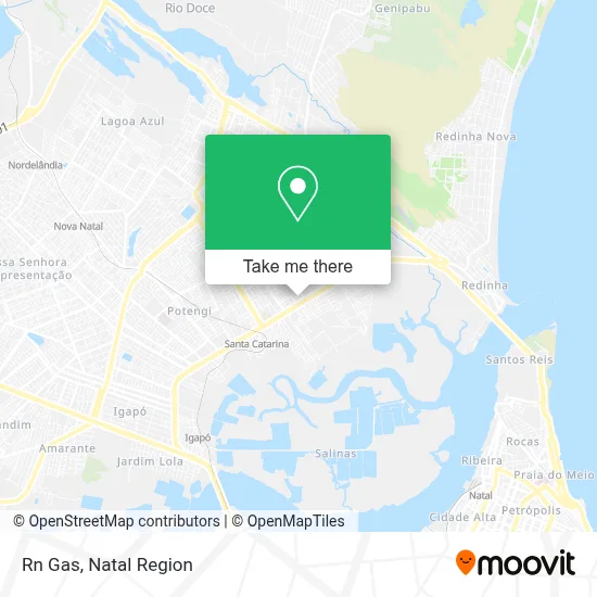 Rn Gas map