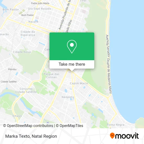 Marka Texto map