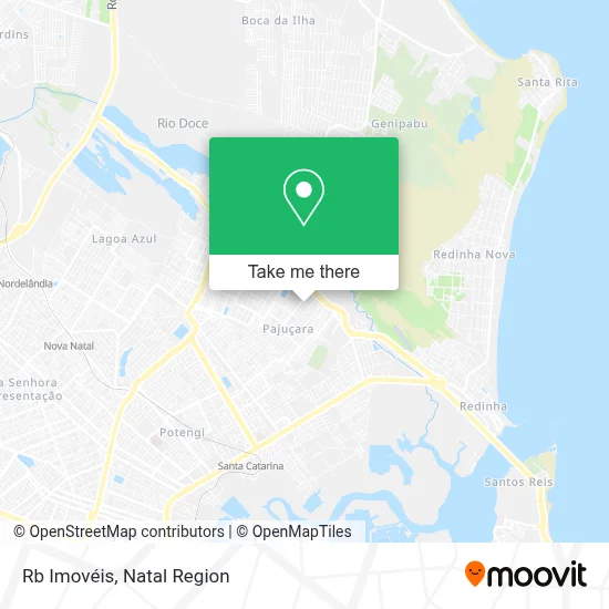 Rb Imovéis map