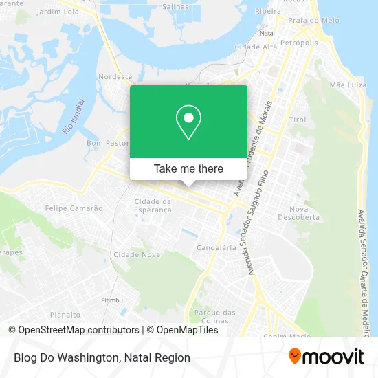 Blog Do Washington map