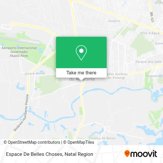Espace De Belles Choses map
