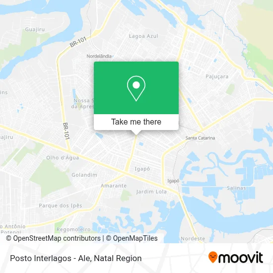 Posto Interlagos - Ale map
