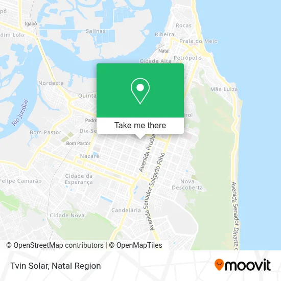 Tvin Solar map
