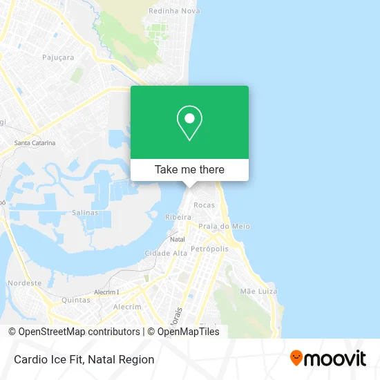 Cardio Ice Fit map