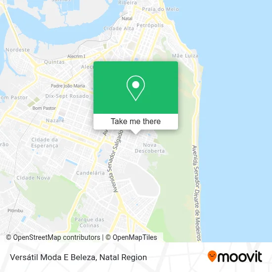 Versátil Moda E Beleza map