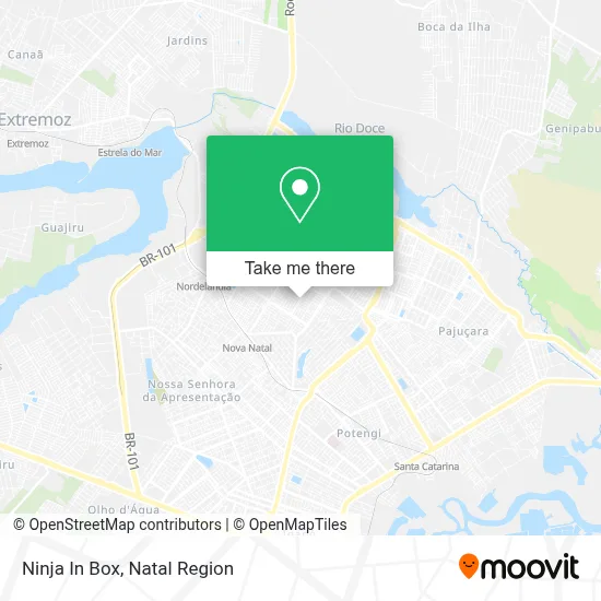Ninja In Box map
