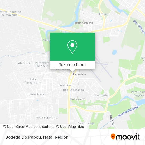 Bodega Do Papou map