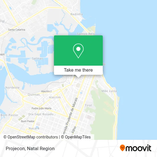 Projecon map