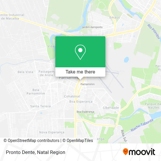 Pronto Dente map