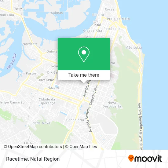 Racetime map