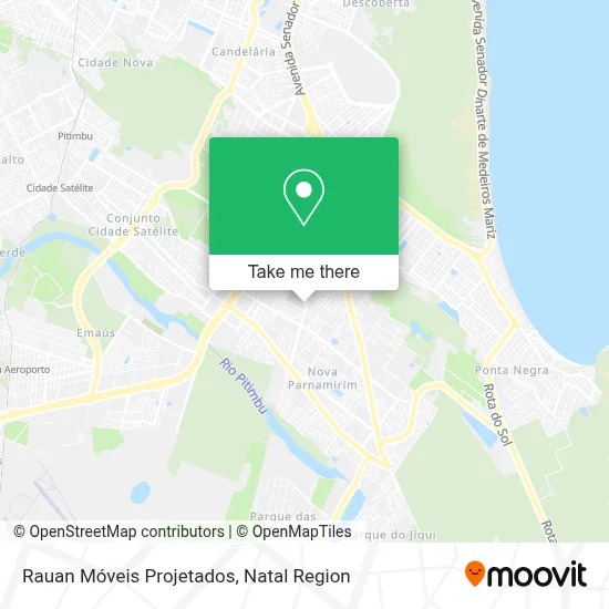 Rauan Móveis Projetados map