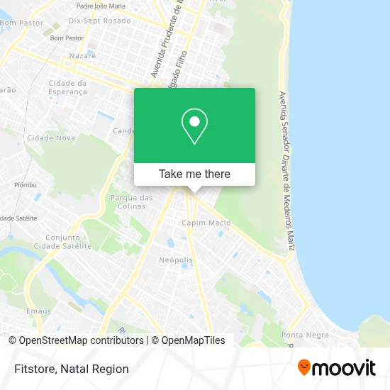 Fitstore map