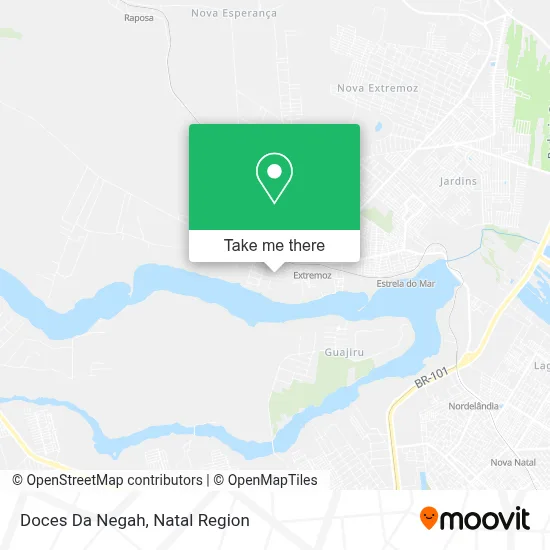Doces Da Negah map