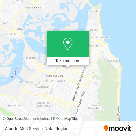 Alberto Mult Service map