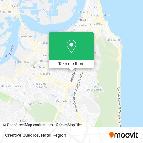 Creative Quadros map