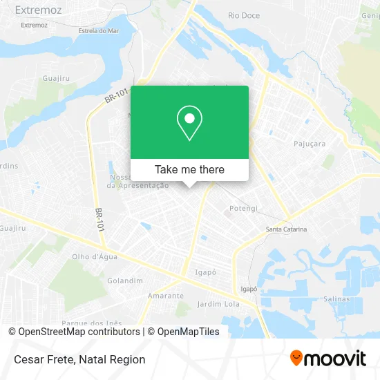 Cesar Frete map