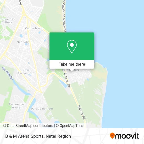 B & M Arena Sports map