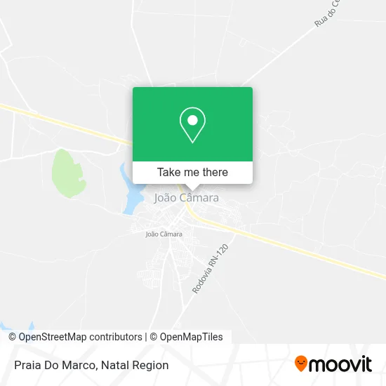 Praia Do Marco map