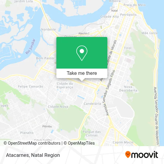 Atacarnes map