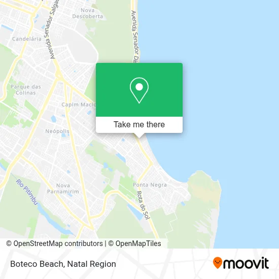 Boteco Beach map