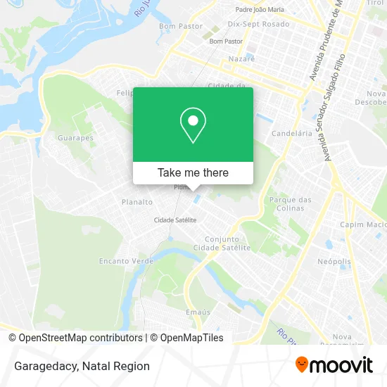 Garagedacy map