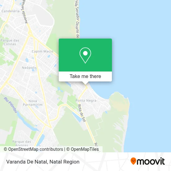 Varanda De Natal map