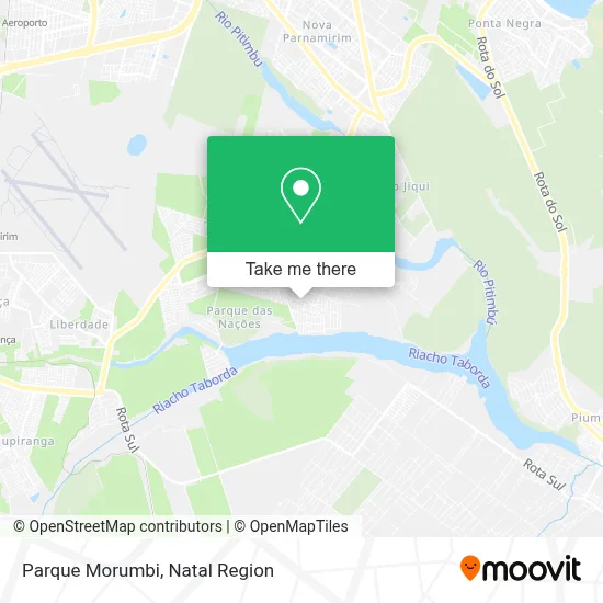 Parque Morumbi map