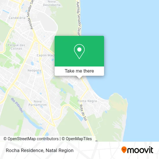 Rocha Residence map