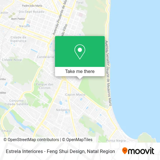 Estrela Interiores - Feng Shui Design map