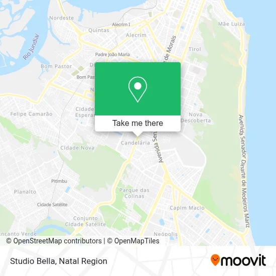 Studio Bella map