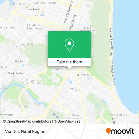 Via Net map
