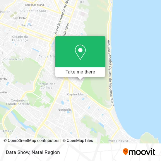 Data Show map