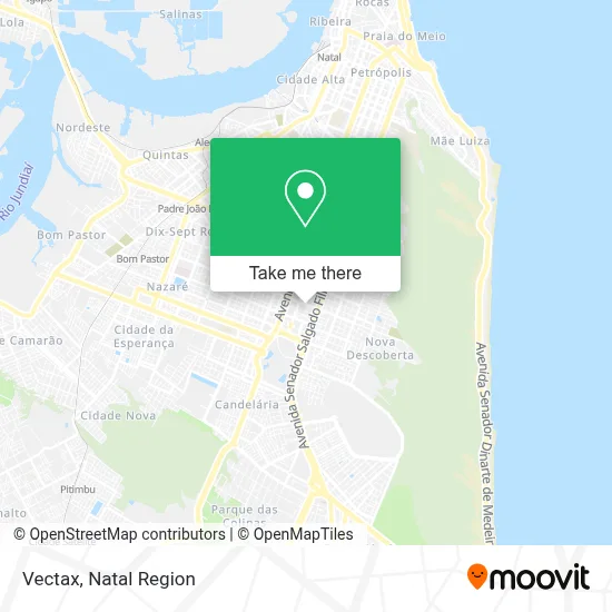 Vectax map