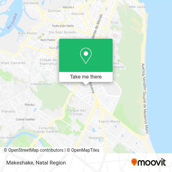 Makeshake map