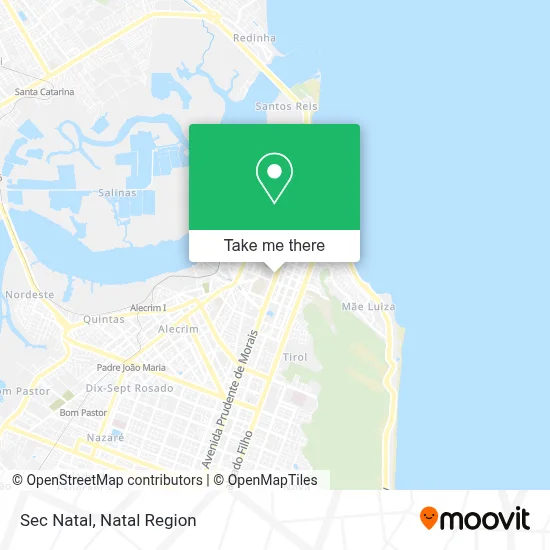 Sec Natal map