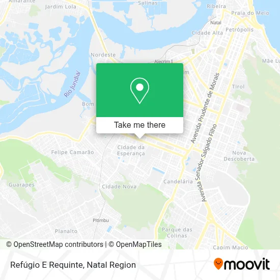 Refúgio E Requinte map