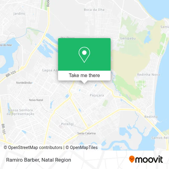Ramiro Barber map