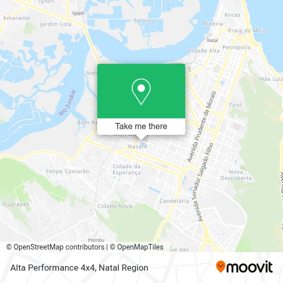 Alta Performance 4x4 map