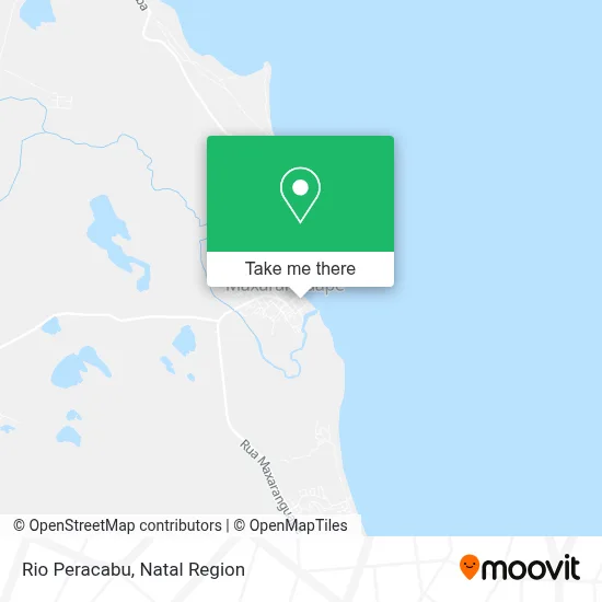 Rio Peracabu map