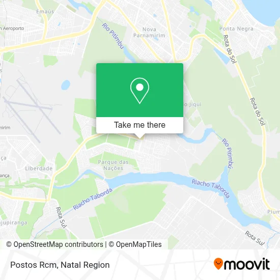 Postos Rcm map