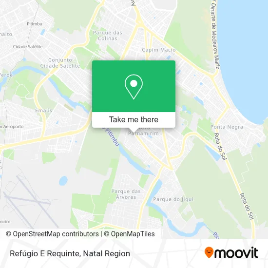 Refúgio E Requinte map