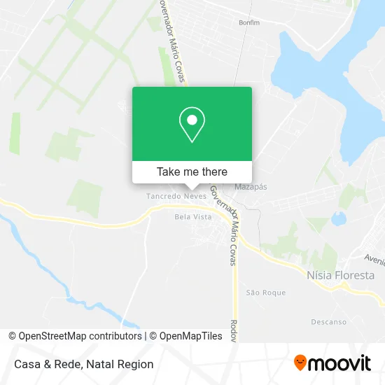Casa & Rede map