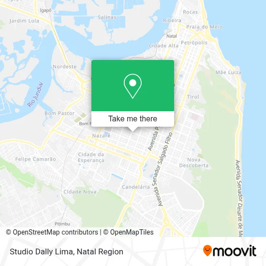 Studio Dally Lima map