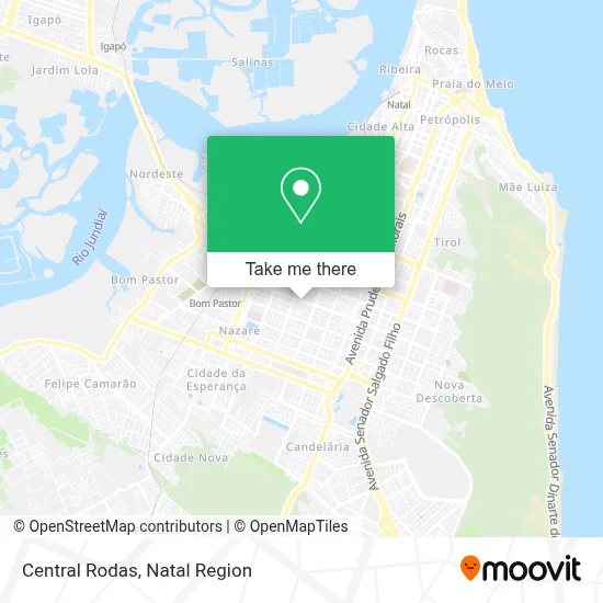 Central Rodas map