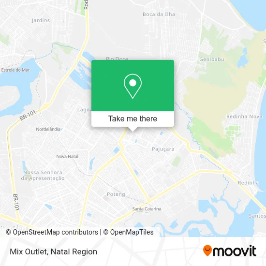 Mix Outlet map