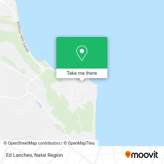 Ed Lanches map