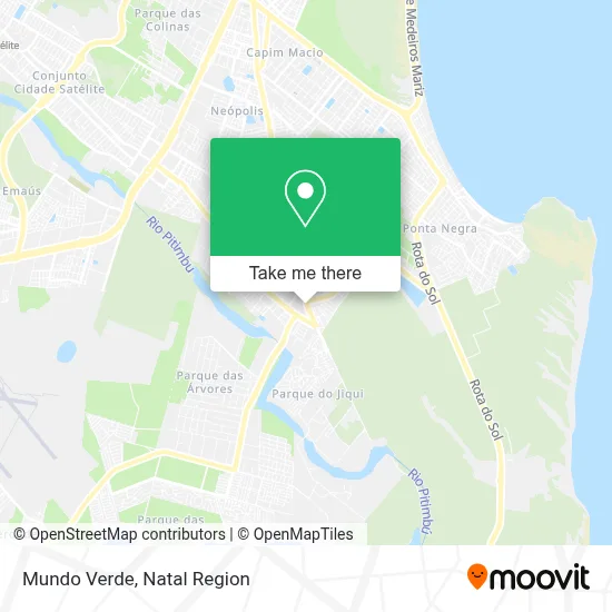 Mundo Verde map