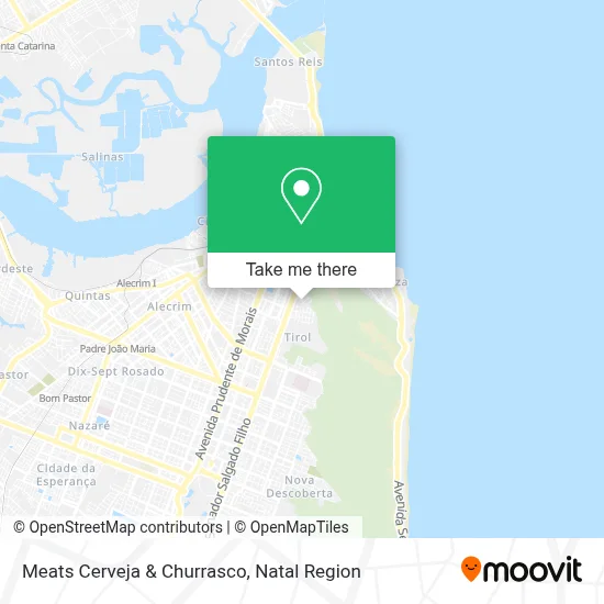 Meats Cerveja & Churrasco map