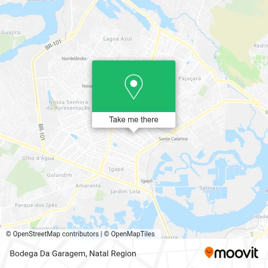 Bodega Da Garagem map