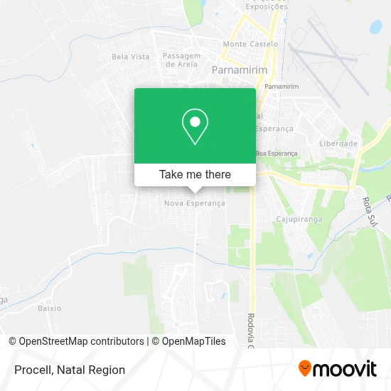 Procell map